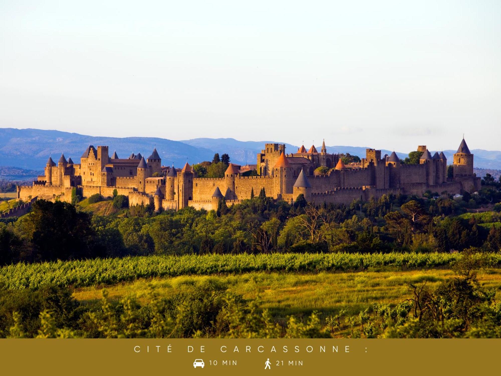 Le Sicilien ~ Climatisation ~ Centre-Ville Каркассонн Екстер'єр фото
